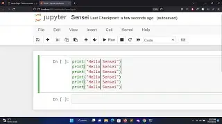 How to Get Multicursor In Jupyter Notebook | Anaconda | Windows 11