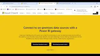 Types of gateway and configure gateway and use it for on-prem sql  iin power bi service  dataflow