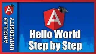 💥 Angular Tutorial For Beginners - Hello World  Step By Step - Build Your First App