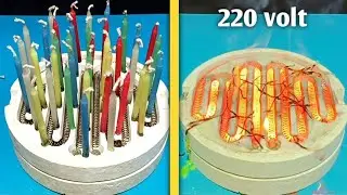 Experiment: HEATER vs CANDLE || diwali 2022 || Mr. craper