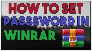 How to Set Password in any WinRAR file | Easy to Understand METHOD!