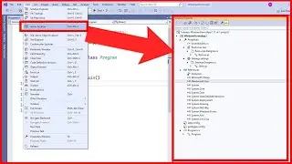 Visual Studio how to open solution explorer | Visual Studio 2022 how to open solution explorer