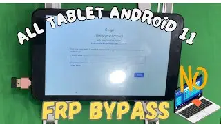 All Tablet Android 11 Frp Bypass Method 2024 Without Pc / Klipad kl9878ae frp bypass