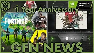 Geforce Now News - One Year Anniversary - 30 Games Coming In February - More Features & Ways to Play