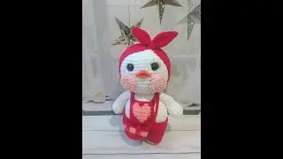 Плюшевая уточка Лалафанфан! Комбинезон и солоха! Часть 5.