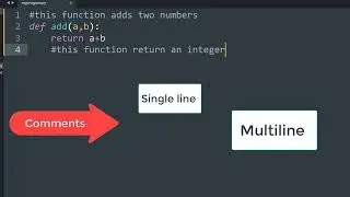 Comments Syntax in Python !