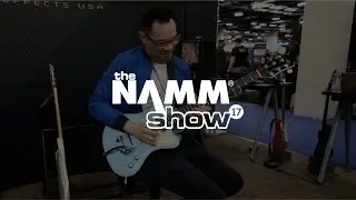 Jay Leonard Live at NAMM 2017 Demoing ICONOCLAST