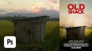 Dramatic Color Grading Poster Film ~ Photoshop