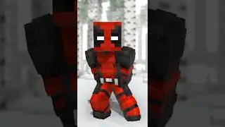 Deadpool dance Bye-bye-bye #shorts #minecraft #deadpool