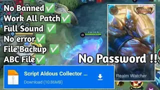 Script Aldous Collector Full Patch No Password - Mobile Legends