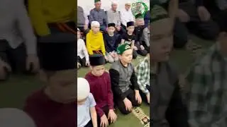 Зикр таравих намаза в мечети села Токаево