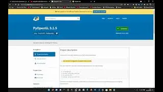 How to install opengl module for python in wsl Window subsistem for linux