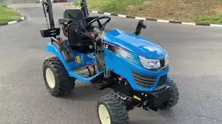 Минитрактор LS MT1.25 HST двигатель Yanmar, Япония
