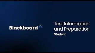 Test Information and Preparation