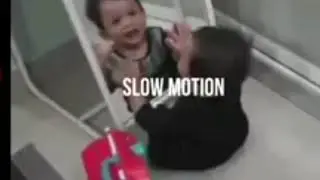 GHOST CHILD IN MIRROR REFLEKTION