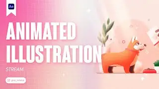 🔴ANIMATION IN AFTER EFFECTS. DUIK. STREAM