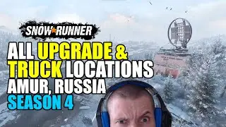 Snowrunner: All vehicle + upgrade locations in Amur Russia (season 4)