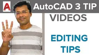 BEST EDITING TIPS IN AUTOCAD | AUTOCAD TIPS