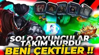 SOLO OYUNCULARIN TAKIMINA GİRDİM OYNADIM +25 KİLL ALDIM Jin | Mobile Legends