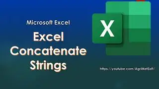 How to use Concatenate for Strings in Excel