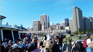 San Francisco Scenic Ride: Riding Ferry to Angel Island from San Francisco's Ferry Building