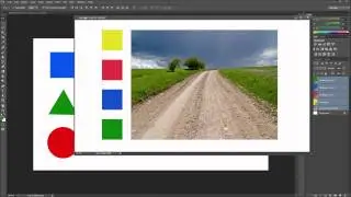 60 Second Photoshop Tutorial : Copy Layers Quickly to Another Document -HD-