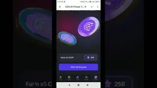 CEXP I.O Power Tap bot Airdrop | Telegram bot Airdrop project farming