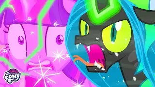 My Little Pony | The Villains Attack Canterlot! (The Ending of the End) | MLP: FiM