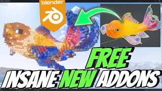 BEST New Free Addons for Blender in 2024!