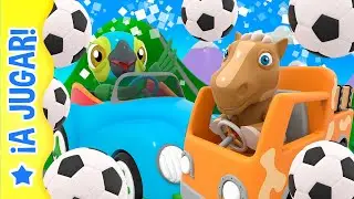 ¡PENALES! 🏆 BARTOLITO Y PEPE VS VACA LOLA Y PERCHERON ⚽ LA GRANJA DE ZENÓN A RODAR 🚗 A JUGAR 🥳