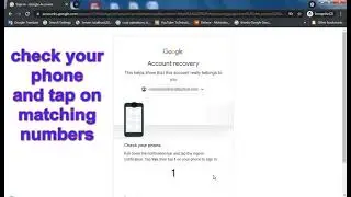 Google Account | reset Google password without backup code