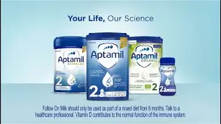 Aptamil Follow On Milk. Your Life, Our Science.