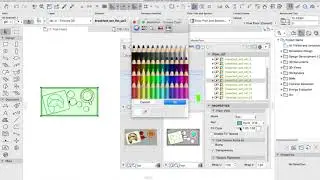 Set Plan Fill Background for Objects in ARCHICAD