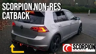 VW Golf GTI MK7: Scorpion non-res Catback Exhuast System || Revs + DSG Farts + Sound clips EA888