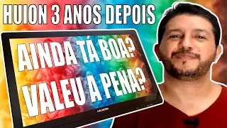 Como está meu HUION KAMVAS 3 anos depois? Será que ainda tá bom? Deu algum problema?