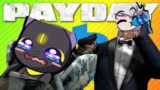 HUMAN ROCK BASICALLY TOO DRUNK TO DIE in Payday 2 | FIRST TIME TheRussianBadger React