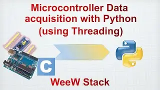 001- Using Python to read Serial data from Arduino / STM32 using threading and curses libraries
