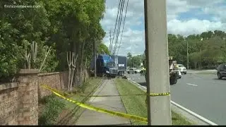 More than 2,500 customers  experienced power outages after semi-truck strikes power pole