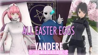 UPDATED ALL EASTER EGGS [as of June 2021] | Yandere Simulator Demo