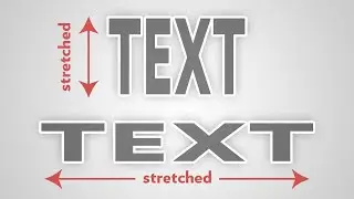 Text is Stretched (SOLVED!) | Photoshop