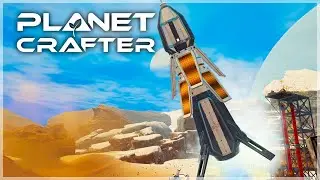 How To Get A Map? Launching A Satellite Tracker Rocket | The Planet Crafter Full Release | Part 13