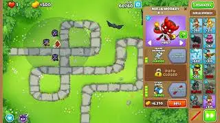 Btd6 advanced challenge 09-06-2024 - Boss Battle! T4 Monkeys Vs Super BFB ~ by Ta player
