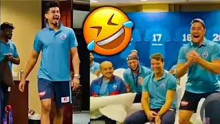 Shreyas Iyer hilariously imitates Marcus Stoinis’ Moves 😂😁