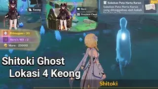 Shitoki Ghost | Lokasi 4 Keong Shitoki | Tsurumi Island Genshin Impact