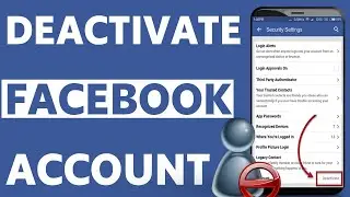 How to Deactivate your Facebook Account | Disable Facebook Account (2022)