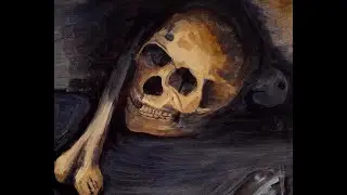 Time-lapse Painting a Skull
