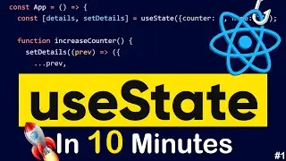 useState in React | useState React Hooks Tutorial #1