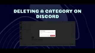Deleting Category on Discord