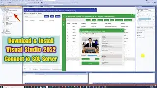 How to Install Visual Studio 2022 and Connect to a SQL Server Database