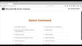 Microsoft SQL Server 2017 Tutorial - Basic SELECT Statement